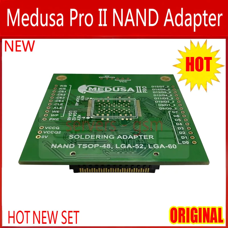 2021 Оригинальный Новый адаптер Medusa Pro II Nand предназначен для чтения/записи/стирания