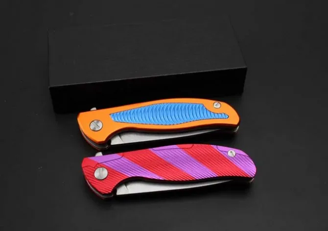 Карманный складной нож Shigov 95 с хвостом Феникса клинок StoneWash 9CR18MOV алюминиевой