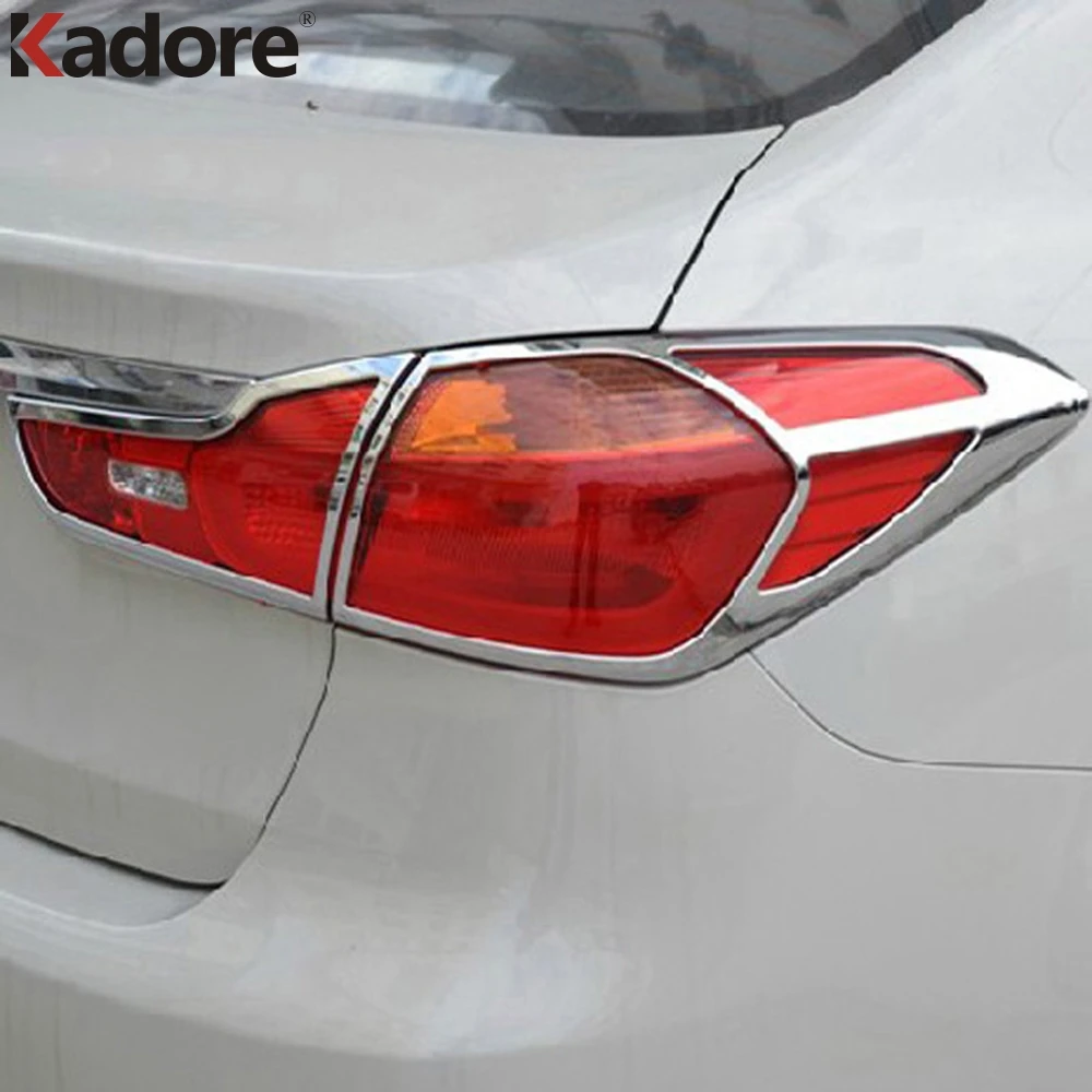Задний хромированный светильник для Kia Cerato K3 Forte 2012 2013 2014 АБС пластик накладка на
