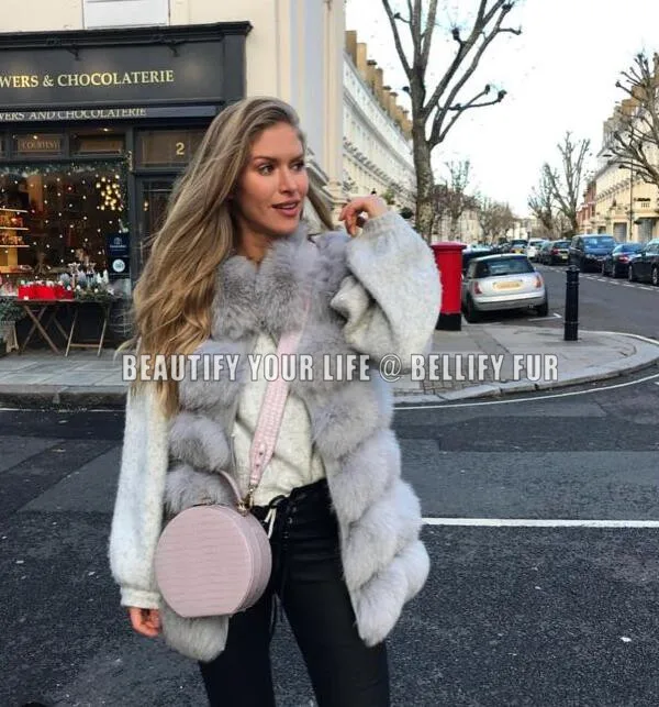 New 2021 Classic Women Real fur Vest  Customized plus size Women  genuine Fur Gilets jackets Natural Fox Fur Coat