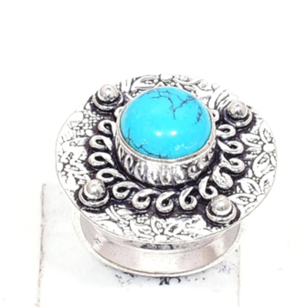 

Genuine Turquoise Silver Overlay over Copper, Hand Made Women Jewelry gift , R6610