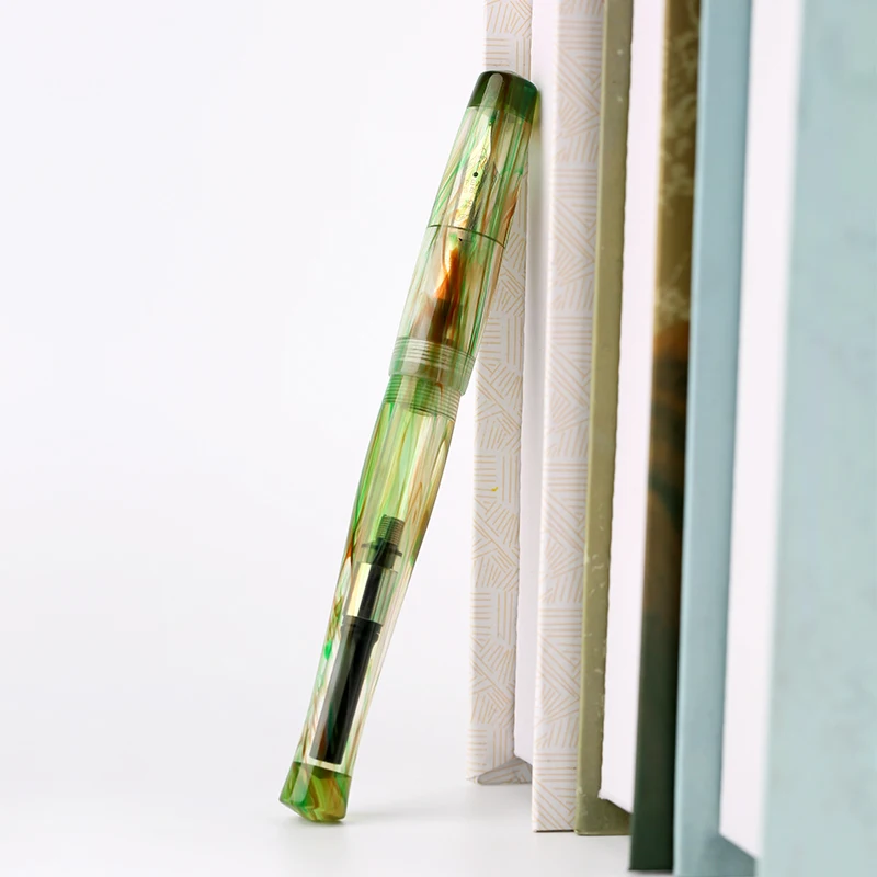 Новинка Moonman Penbbs 323 целлюлоидная акриловая авторучка из смолы без зажима иридий