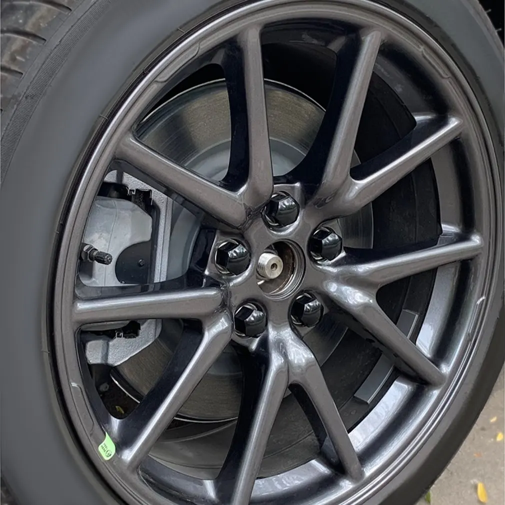 For Tesla Wheel Cover Trim Hub Cap Kit Model 3 S Car Accessories Emblem Badge + Lug Nut Covers | Автомобили и мотоциклы