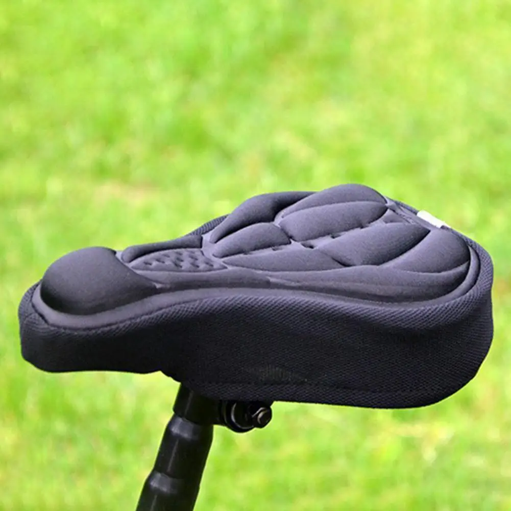 

28x16cm 3D Soft Cycling Seat 4 Colors Bicycle Saddle Cover MTB Mountain Bike Thickene Sponge Pad Outdoor Breathable Cushion