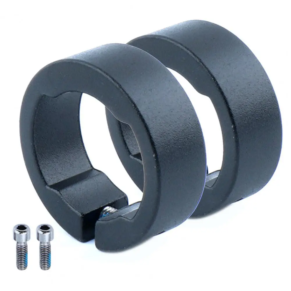 

50% Hot Sale 2Pcs Replacement Aluminum Alloy Bicycle Grip Handlebar Lock Rings Bicycle Grip Fixing Fixed Ring for Cycling