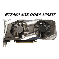 gtx960 4gb gddr5 128bit gaming graphics card pci express2 0 16x video card with double cooling fan computer accessory