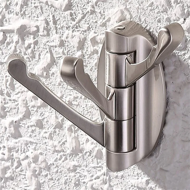 Настенный крючок для пальто с вращением на 180 градусов домашняя Регулируемая