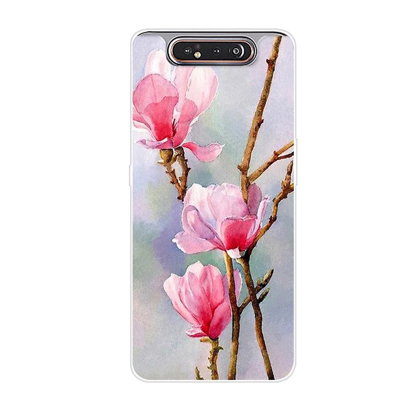 62 Для samsung Galaxy A80 чехол Модный Тонкий Мягкий ТПУ силиконовый чехол для samsung A80 чехол для телефона A 80 чехол s Coque Fundas - Цвет: 62