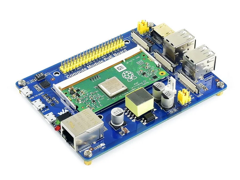 Компьютерный модуль io Плата с функцией poe, для raspberry pi cm3/cm3l/cm3 plus/cm3 plus lite