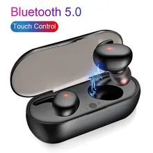 Y30 TWS Wireless Headphones Earphones Earbuds 5.0 Noise Canceling Headset Stereo Music In-Ear for Android iOS Smart Phone