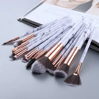 15pcs makeup brushes tool set cosmetic powder eye shadow foundation blush blending beauty make up brush