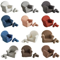 3 pcsset newborn baby posing mini sofa arm chair pillows infants photography props poser photo accessories