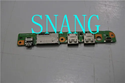 

Used Original para acer R3-471 R3-471T R3-471TG usb placa leitor de cartão de áudio com cabo da0zqxtb8e0 teste bom frete grátis