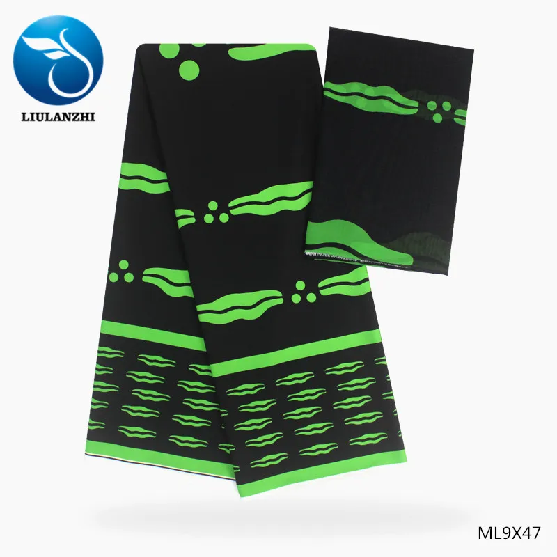 LIULANZHI шифоновые ткани с принтом ткань для шитья платья блузки 2019 африканская