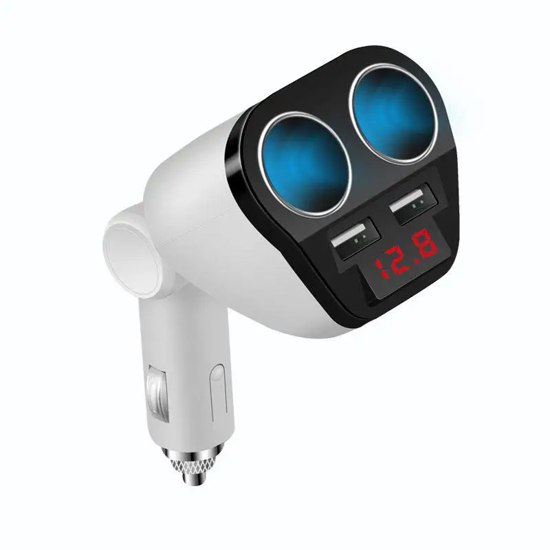 Автомобильный двойной USB адаптер для автомобильного прикуривателя 12 В/24 В