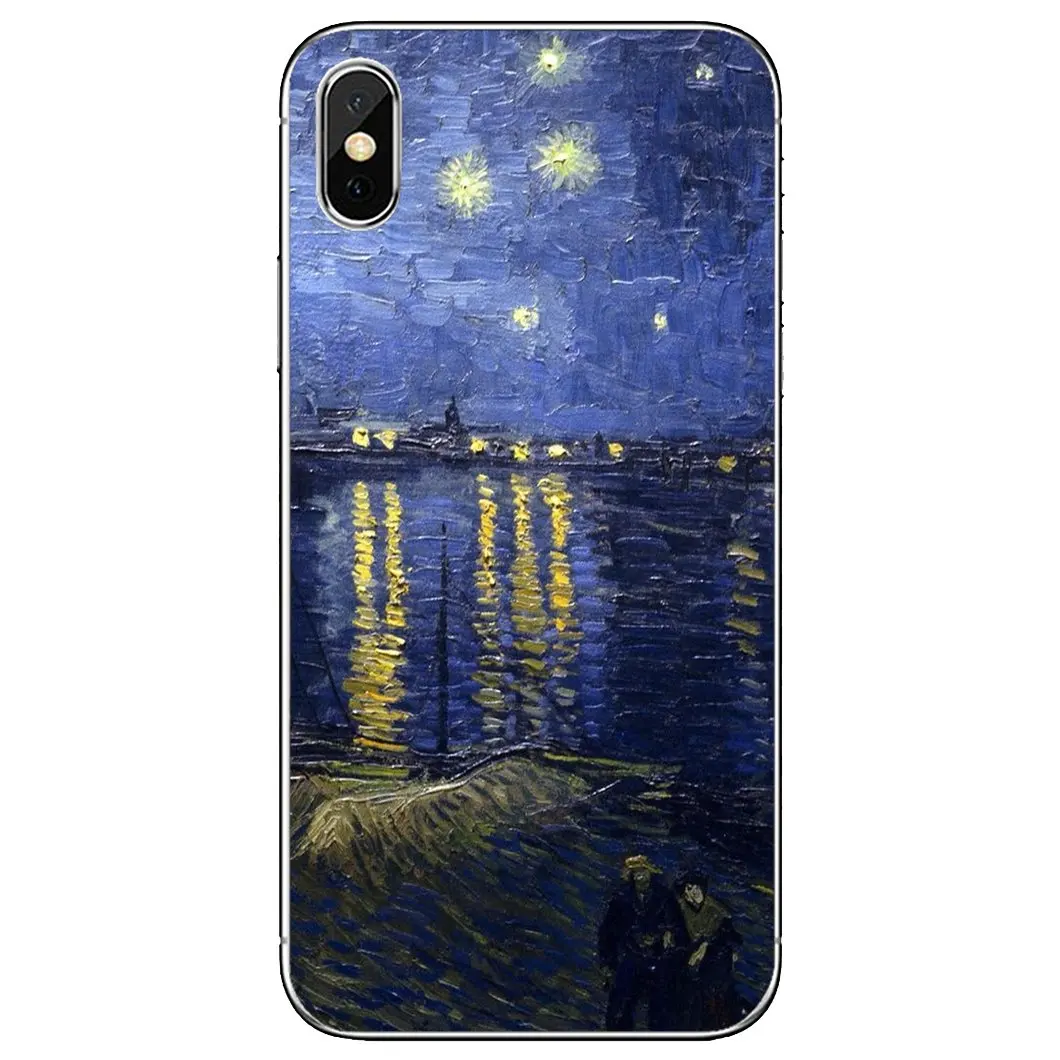 Чехол для телефона LG G5 G6 G7 Q6 Q7 Q8 Q9 V10 V20 V30 X Power 2 3 Spirit G2 G3 G4 Mini звездная ночь трава поле