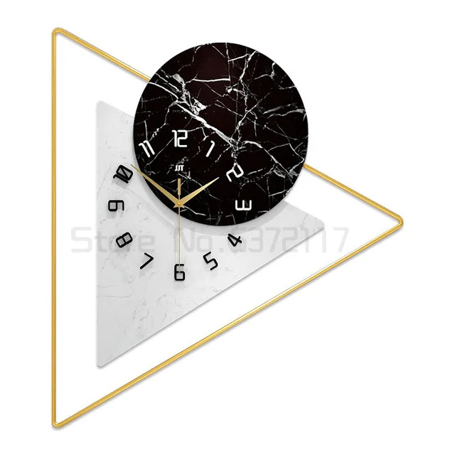 

nordic light luxury watch creative personality art modern simple wall clock living room household fashion decoration wall