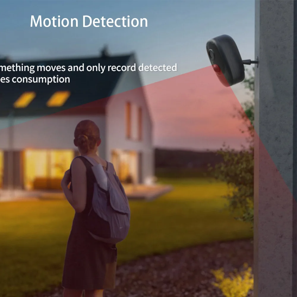 tuya wifi battery security camera 1080p wifi outdoor ip camera smart security camera rechargeable battery pir alarm waterproof free global shipping
