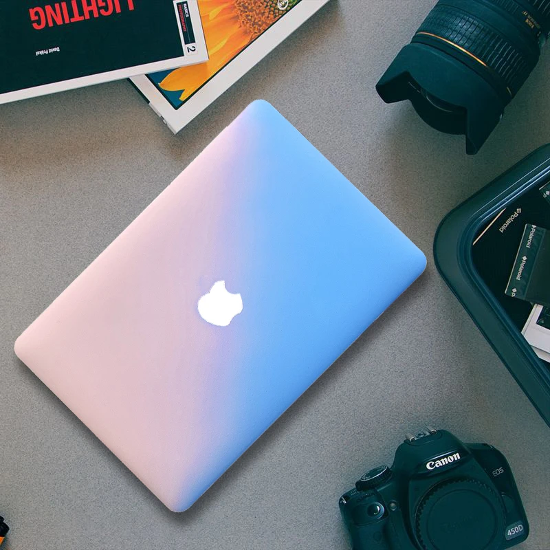 

Cream Hard Shell laptop case For Macbook Air 13 A2179 2020 Retina Pro 13 A1425 A1502 New Touch Bar Cover ForMacBook Pro 16 A2141