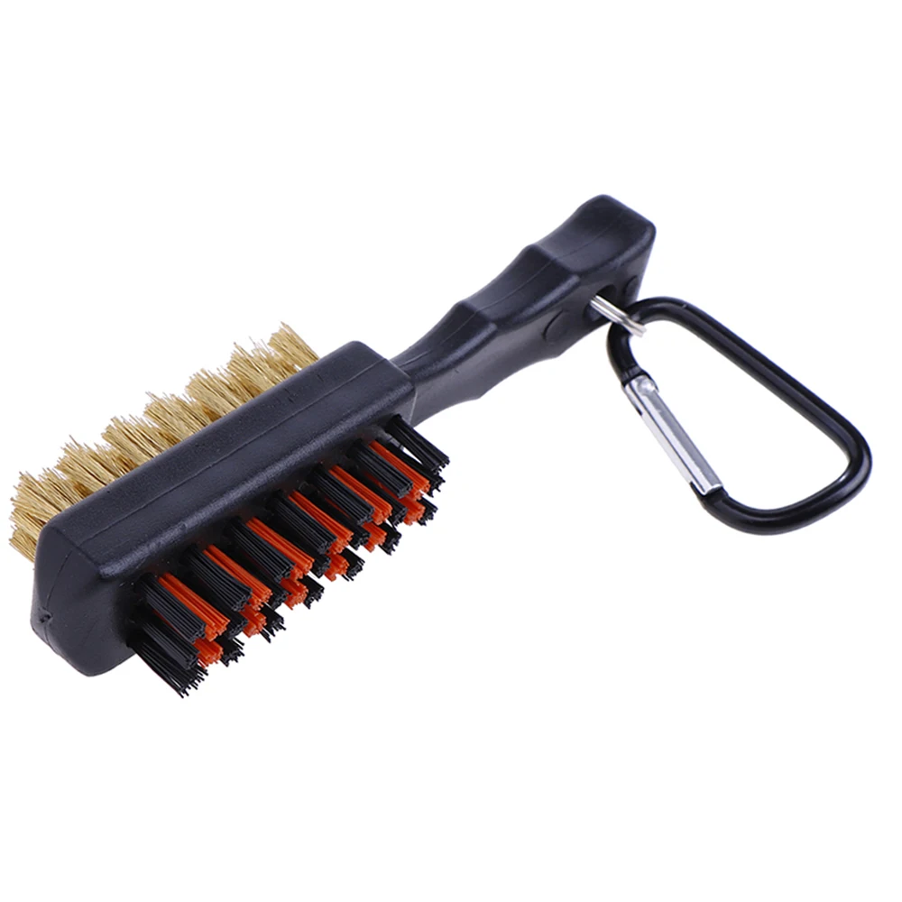 Щетка для клюшек гольфа щетка очистки пазов 2-сторонняя клюшка клиновидный шарик