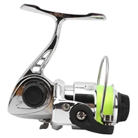 brandnew portable spinning fishing reel foldable rocker arm interchangeable left right handle fishing tackle roller fishing gear
