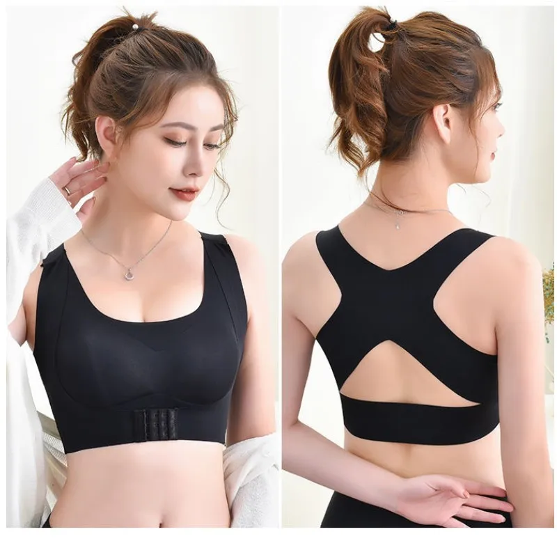 Perfering женский бюстгальтер корректор осанки Bralette передняя застежка фитнес жилет