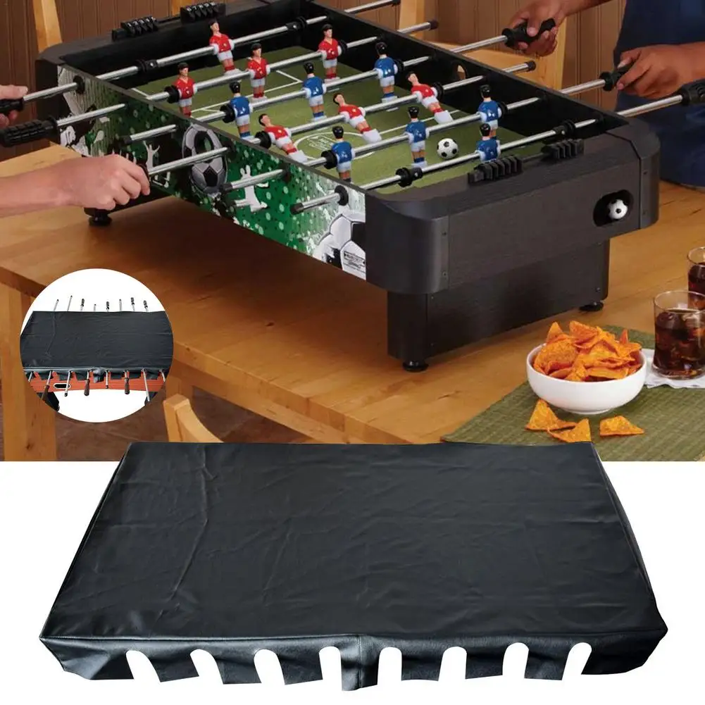 

Foosball Table Nylon Oxford Dust Cover Indoor Outdoor Patio Waterproof Dustproof Protective Cover for Table Soccer