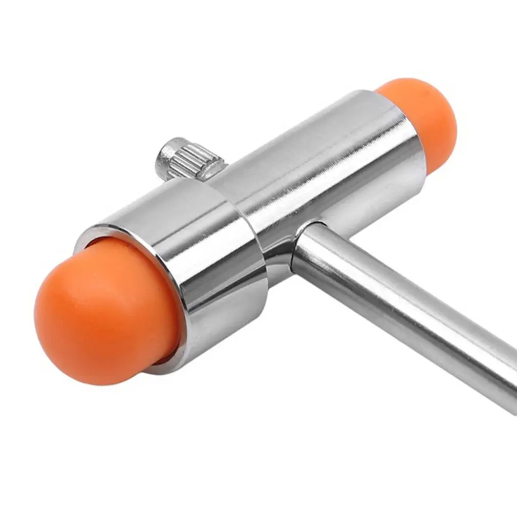 

Multifunctional Neurological Buck Hammer Percussor Diagnostic Reflex Dual Head Percussion Hammer Clinic Tool Kit