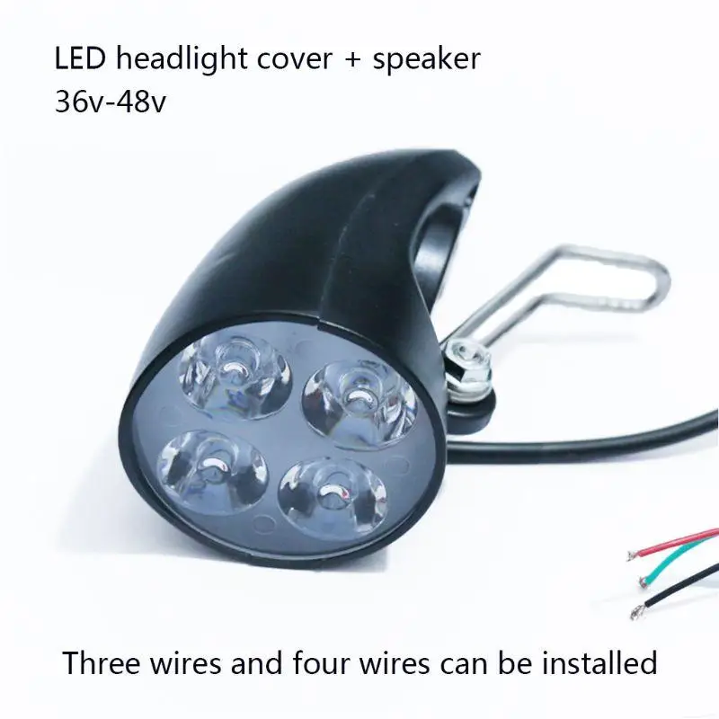 Передняя фара для 36 В 48 электрическая велосипедная лампа электрические