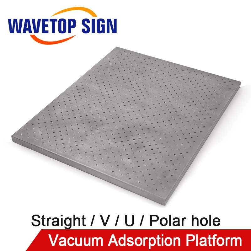 WaveTopSign вакуумная адсорбционная платформа прямое отверстие V отверстие U отверстие Polar отверстие использовать для ЧПУ лазерной резки