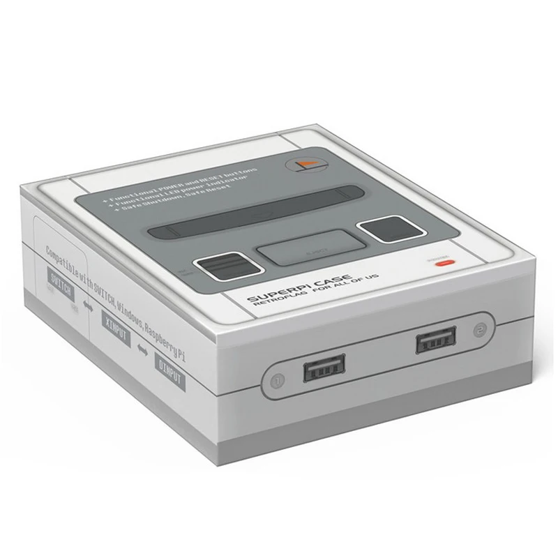 WUIYBN ТВ/PC игровой автомат Геймпад контроллер Retroflag MEGAPi для Raspberry Pi 3 B + (B