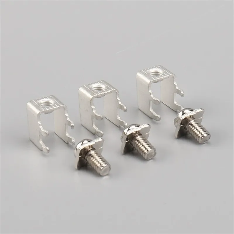 PCB-2 клеммы для пайки M3 M4 PCB Holder гнутые клеммные стойки 100 шт. | Обустройство дома