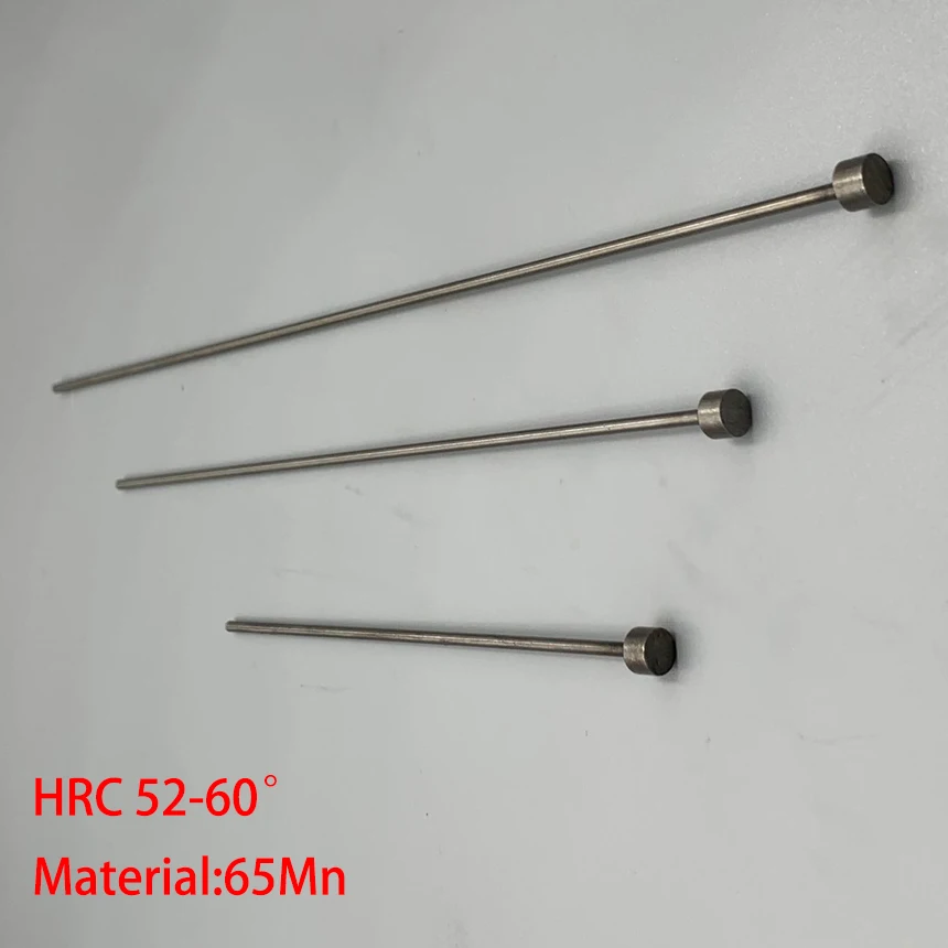 1 мм OD 1*100 1x100 1*150 1x150 1*200 1x200 65Mn HRC60 круглый наконечник пластмассовая литьевая