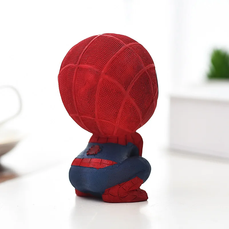 Disney Spiderman Piggy Bank Marvel Figure Avengers Resin Creative Model Gifts Decoration Toys For Children | Игрушки и хобби