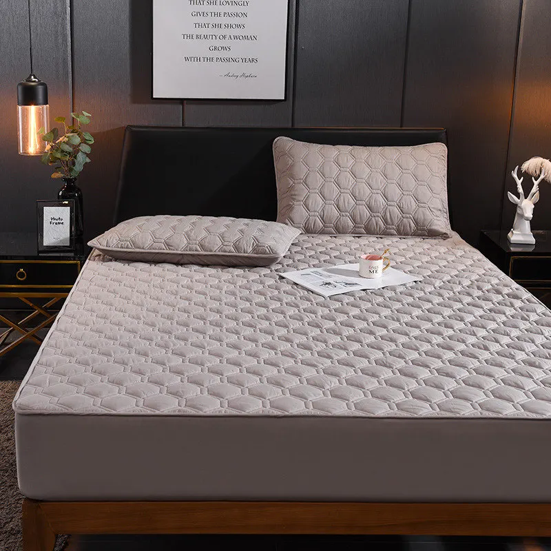 F 1pc mattress cover 5-15 см Высота Универсальное покрытие матраса для кровати 8 размеров Матрас протектор простыня закрывает кожу стеганое хлопковое покрывало для кровати - Цвет: F 1pc mattress cover