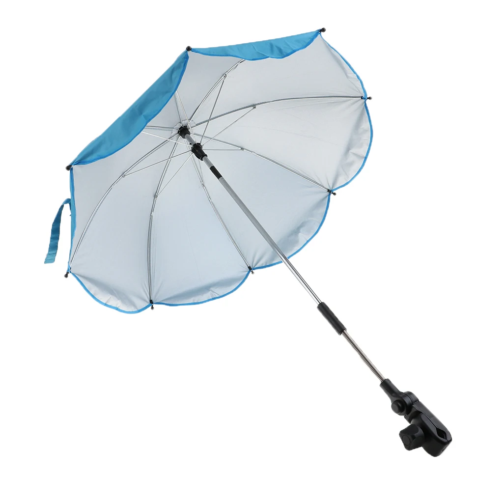 Sky Blue Летний капюшон зонтик с УФ-защитой Пляжная палатка Водонепроницаемый кемпинг на открытом воздухе легкий зонт с песком якоря для побережья - Цвет: Sky Blue
