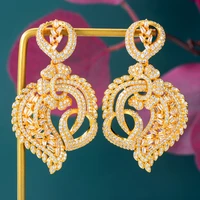 soramoore luxury trendy %d1%81%d0%b5%d1%80%d1%8c%d0%b3%d0%b8 2021 drop earrings bridal wedding women daily fashion charm gorgeous fashion high quality new hot