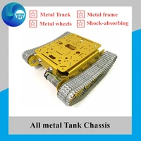 wifi shock absorption tank chassis ts100 by androidios phone from espduino development kit with 2 way motor 16 way servo