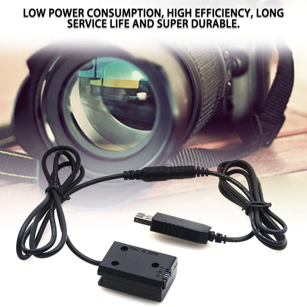 Sony адаптер питания NP FW50 муляж Батареи DC Power Bank 5V 2A один USB и аксессуары для AC PW20