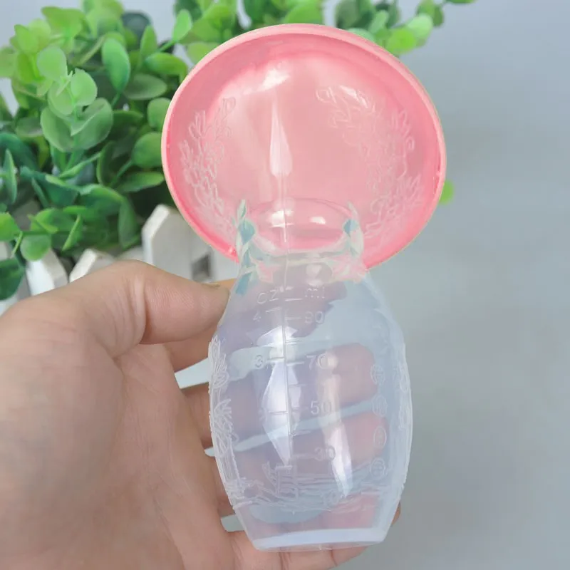 

Newborn Infant Baby Mum Manual Electric Breast Pump Partner Breastfeeding Collector Automatic Breast Milk Silicone Breast Pump