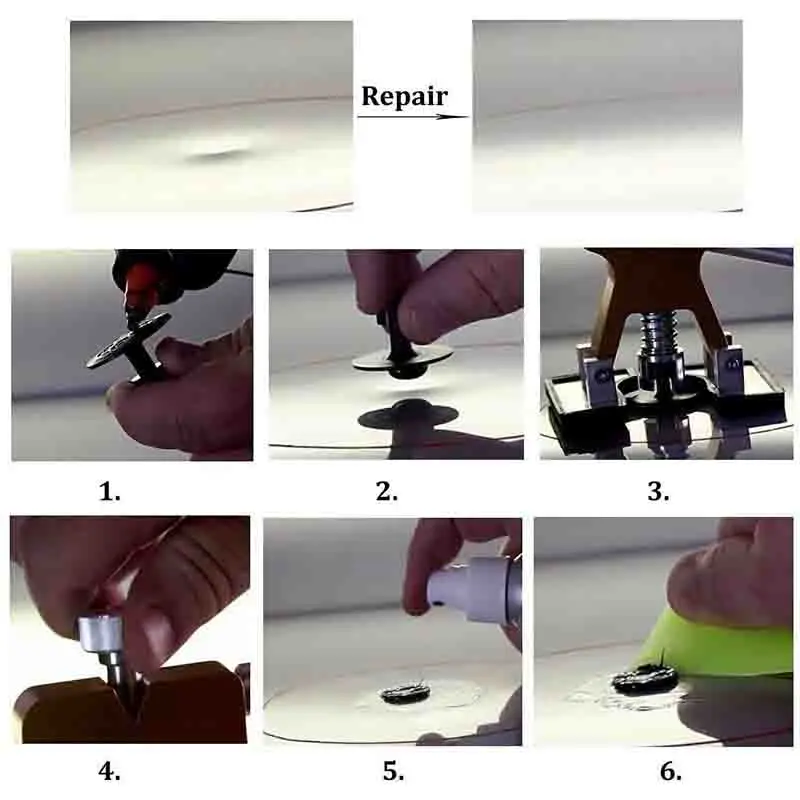 Безболезненный Набор для ремонта вмятин высококачественный автомобильный