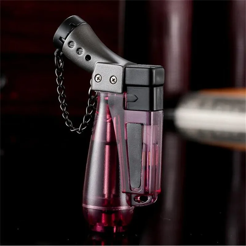 

Torch Turbo Lighter Jet Butane Cigar Gas Cigarette Accessories 1300 C Spray Gun Fire Windproof No