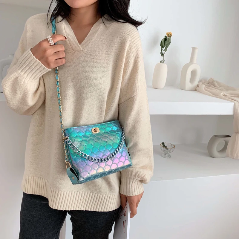 Популярная женская сумка праздничная сумка-мессенджер из искусственной кожи