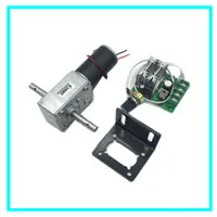 Bringsmart 5840-31zy двойной вал двигателя 24 В DC червячный мотор-редуктор 4 в DC редуктор двигатели с высоким крутящим моментом обратный самозамок для робота