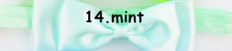 14 Factory direct children's hair band Princess double red bow hair rope baby headband full moon - Color: 14