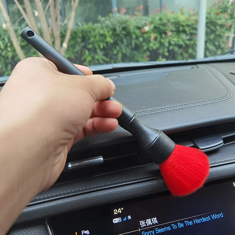 Мягкая щетка Ультрамягкая для детейлинга сверхмягкая салона автомобиля с