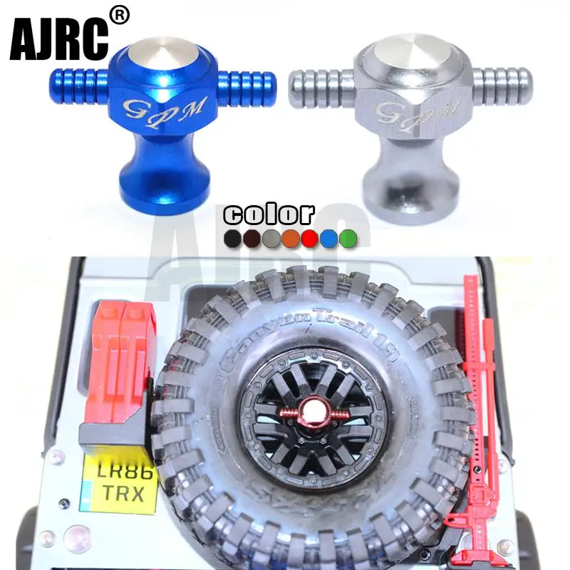 TRAXXAS TRX 4 Defender AXIAL SCX10 II алюминиевый Запасной инструмент для блокировки шин 1/10 RC Crawler