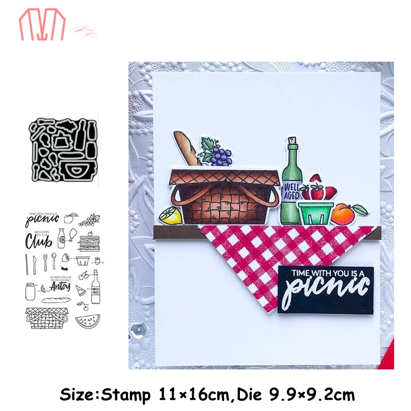 Уличные принадлежности для пикника Mai металлические штампы и трафарет сделай сам