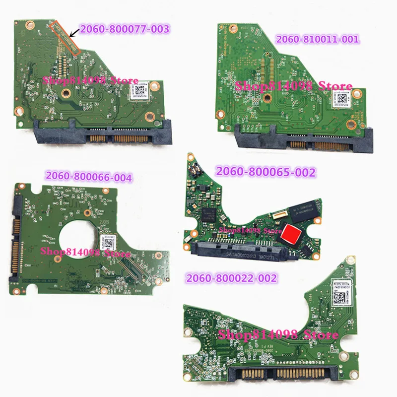 HDD PCB  WD   PCB 2060-800022 + 2060-810011 + 2060-800077    Decrypt PCB  PC3000