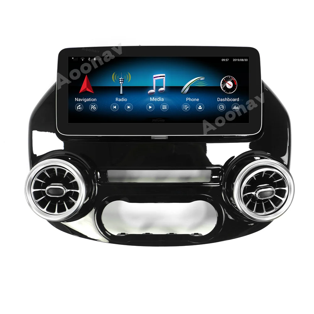 Автомобильная магнитола 128 ГБ Android для Mercedes Benz V Class Vito Viano Valente Metris W447 2015-2020
